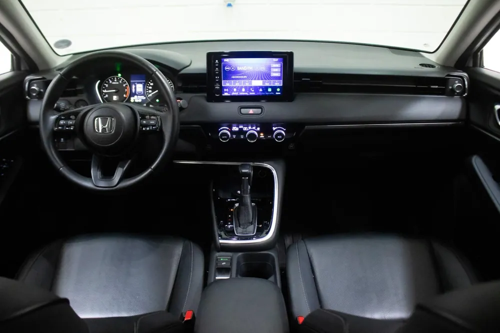Painel central do Honda HR-V